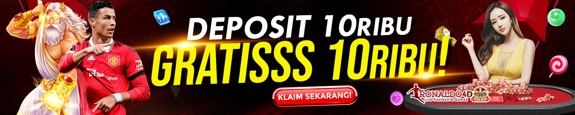 PROMO 10 RIBU GET 10 RIBU RONALDO4D